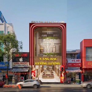 Thiết Kế Tiệm Vàng Cường Lượng: Không Gian Hiện Đại - Luxury Tại Vĩnh Phúc