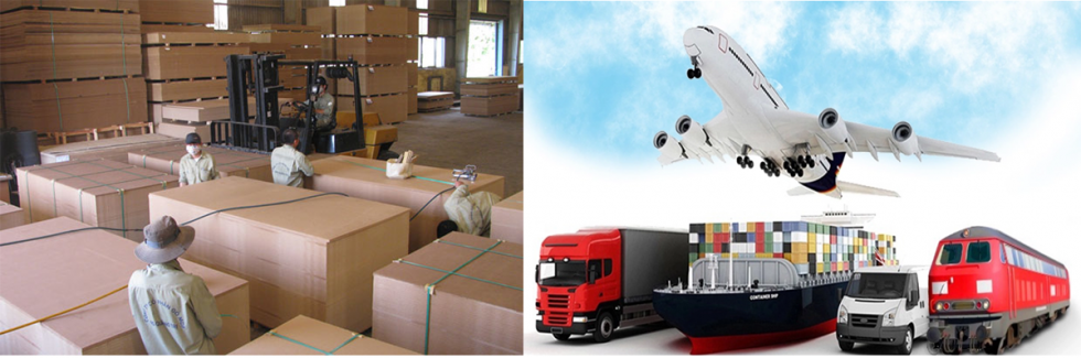quy trình đóng gói và vận chuyển